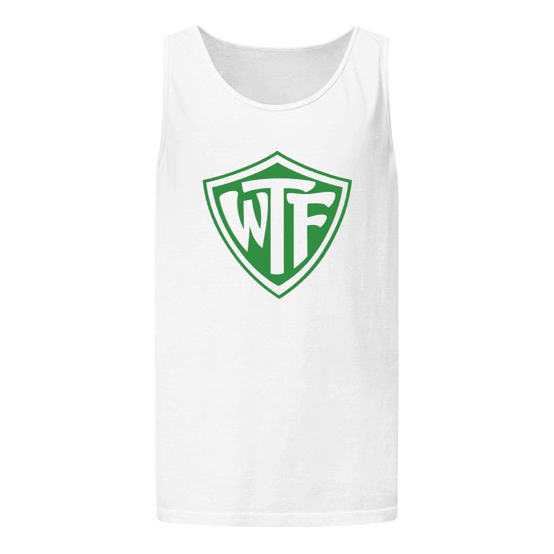 CTR to WTF Unisex garment-dyed tank top — White / XS