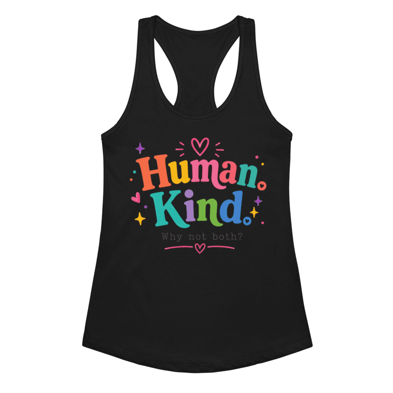 Human kind tank — Black / XS