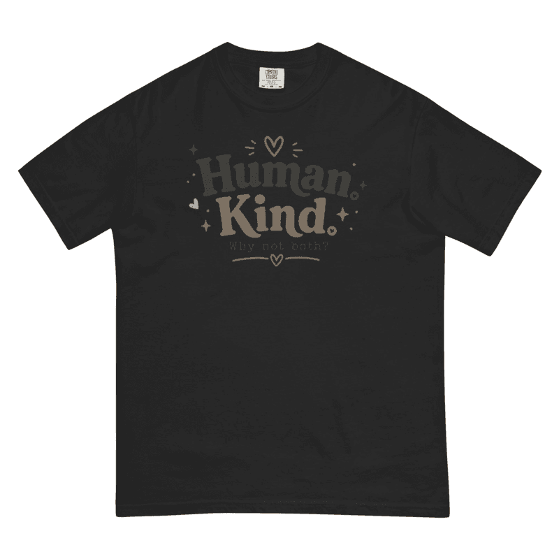 Human kind tshirt — Black / S