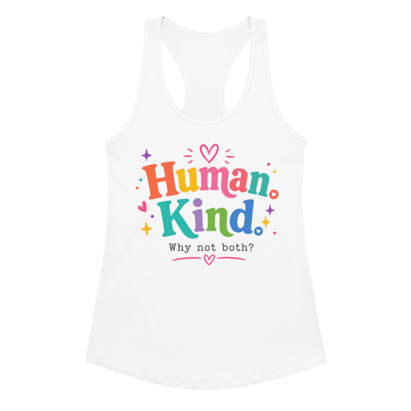 Human kind tank — White / XS