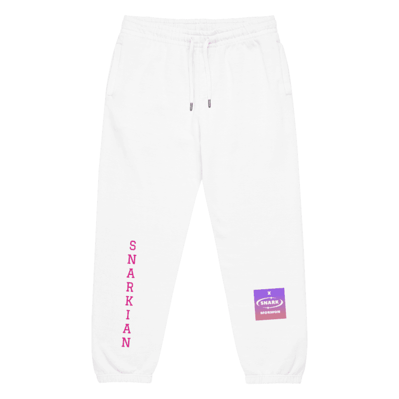 Snarkian Sweatpants — White / S